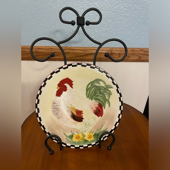 Sakura rooster trivet‎ - Picture 1 of 4